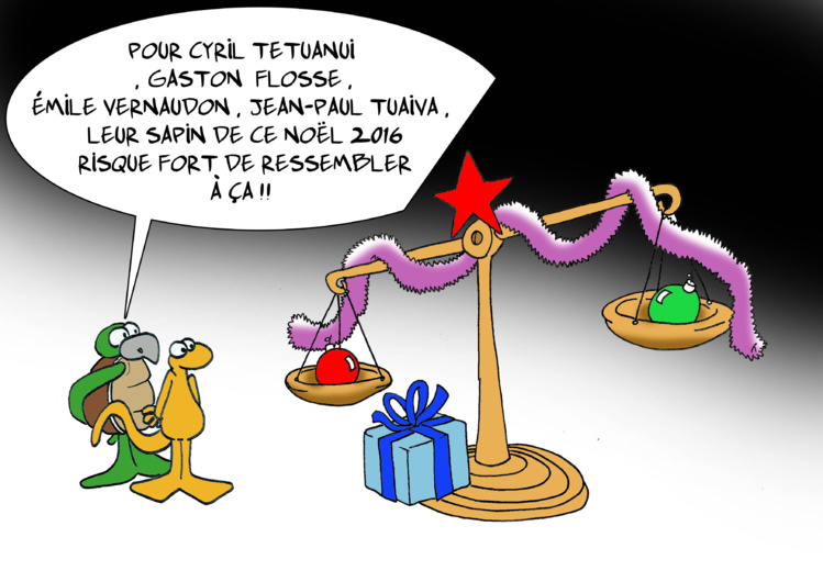 " Le Noël de certains élus " par Munoz