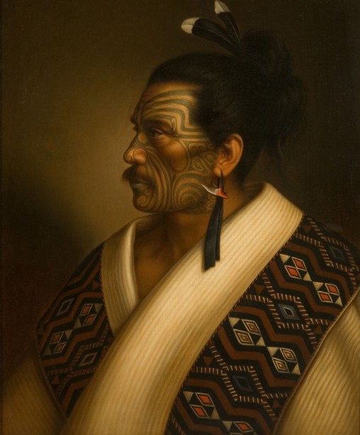 Kamariera Te Hau Takiri Wharepapa, 1895, huile sur toile, Auckland Art Gallery Toi o Tāmaki, don de Mr. H E Partridge, 1915