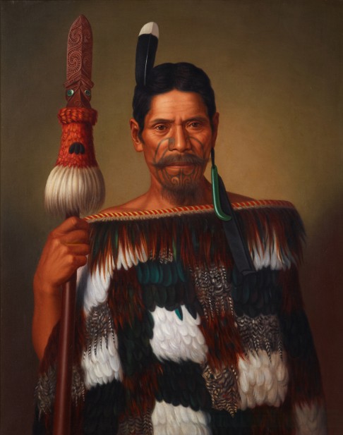 Mr Paramena, c. 1885, huile sur toile, Musée “New Zealand Te Papa Tongarewa”, acheté en 1995