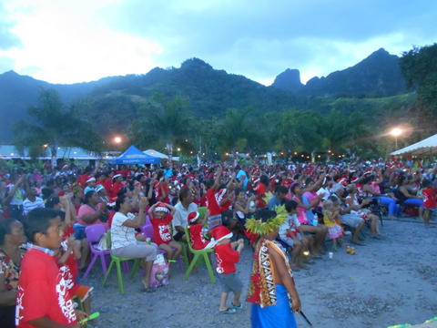Un Noël à la mairie de Moorea