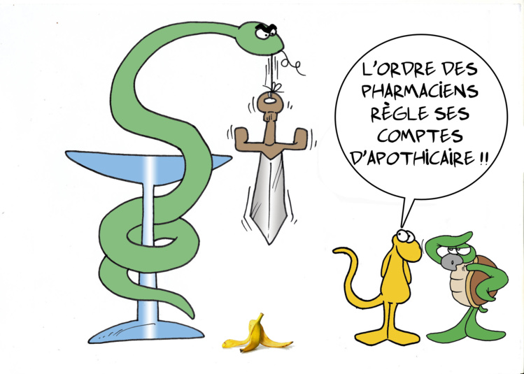 " L'ordre des pharmaciens " par Munoz " L'ordre des pharmaciens " par Munoz