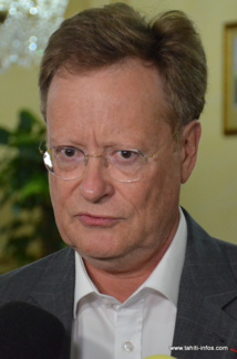 René Bidal, haut-commissaire de la République en Polynésie française.