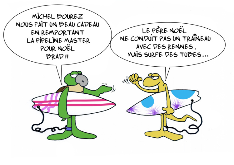 " Michel papa Noël " par Munoz