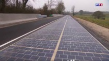 La première route solaire au monde inaugurée en Normandie La première route solaire au monde inaugurée en Normandie