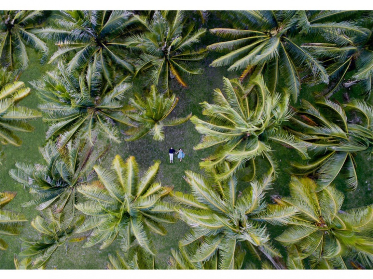 Deux clichés pris en Polynésie dans le top 20 de Dronestagram Deux clichés pris en Polynésie dans le top 20 de Dronestagram