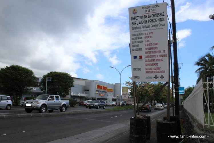 Travaux avenue Prince Hinoi : le ras-le-bol des riverains et des usagers Travaux avenue Prince Hinoi : le ras-le-bol des riverains et des usagers