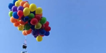 Un canadien condamné pour avoir volé suspendu à plus de 100 ballons d'hélium