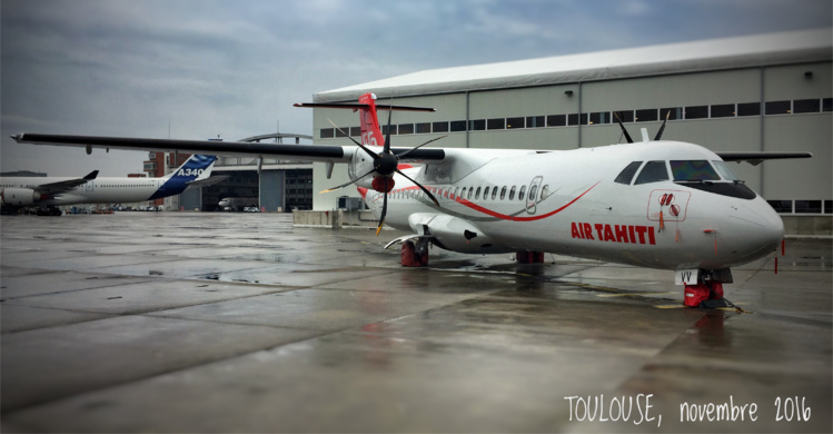 Air Tahiti inaugure un nouvel ATR-72