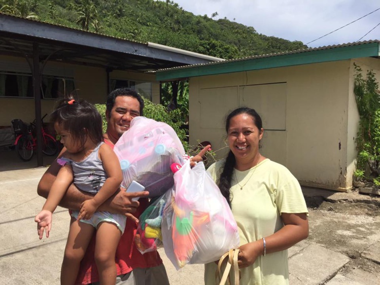 Ohana : les dons sont partis dans les îles