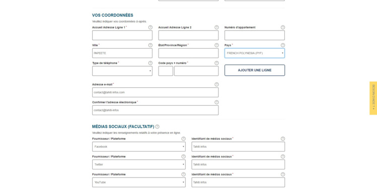 ESTA : Les Etats Unis demandent les profils Facebook ESTA : Les Etats Unis demandent les profils Facebook