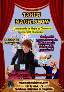 Tahiti Magic Show : close-up et grande illusion