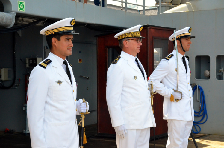 Un nouveau commandant pour le Bougainville