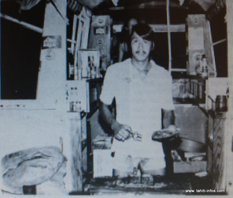 Roland Pansi dans les années 1980.