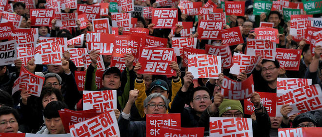 Corée du Sud: nouvelle manifestation contre la présidente