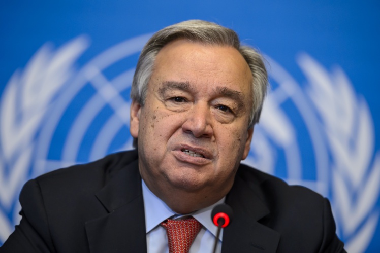 Page enfant : António Guterres remplace Ban Ki-Moon à l’ONU