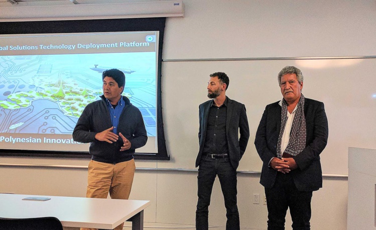 Projet d'île flottante au fenua : un séminaire sur la question à San Francisco Projet d'île flottante au fenua : un séminaire sur la question à San Francisco