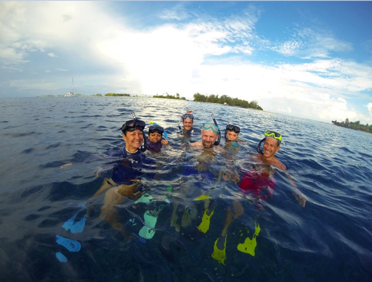 A la sortie de l’eau, la joie de tous peut éclater : le spectacle, ici, est féerique ! A la sortie de l’eau, la joie de tous peut éclater : le spectacle, ici, est féerique !