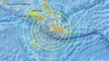 Séisme de magnitude 6,8 au large des îles Salomon, pas de dégâts