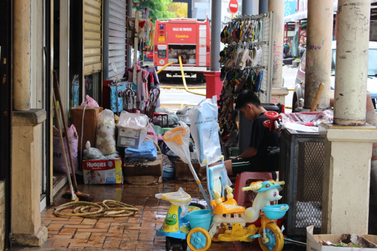 Inondations : Les commerçants espèrent une aide du Pays Inondations : Les commerçants espèrent une aide du Pays