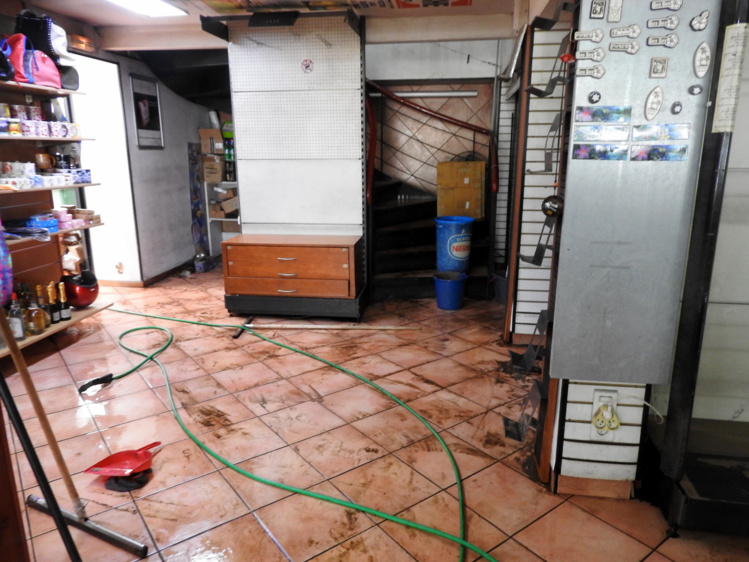 Inondations : Les commerçants espèrent une aide du Pays Inondations : Les commerçants espèrent une aide du Pays