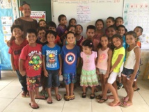 Sinistrés de Tahiti : les enfants de Tubuai solidaires