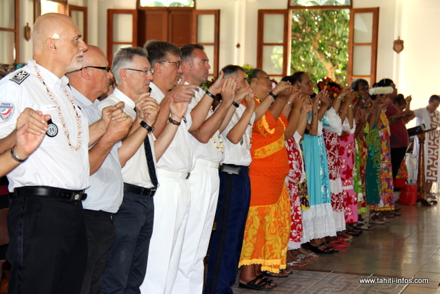 Le colonel Caudrelier "pessimiste" pour l'avenir de la Polynésie française Le colonel Caudrelier "pessimiste" pour l'avenir de la Polynésie française