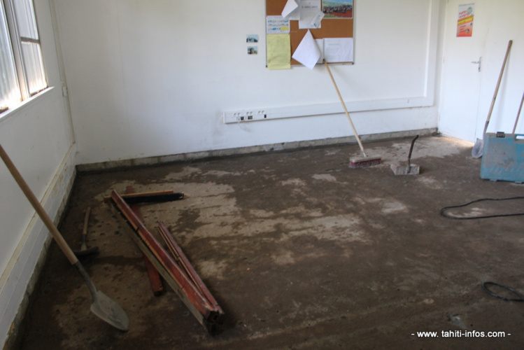 Intempéries : le lycée technique du Taaone reprend son souffle Intempéries : le lycée technique du Taaone reprend son souffle