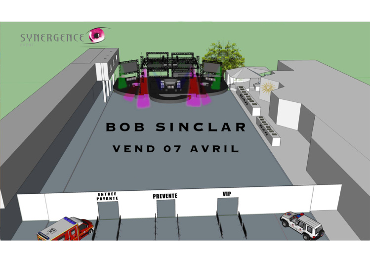 Pour l'événement, la rue Jeanne-d'Arc sera bloquée et une scène géante sera installée pour accueillir Bob Sinclar et des DJs locaux.