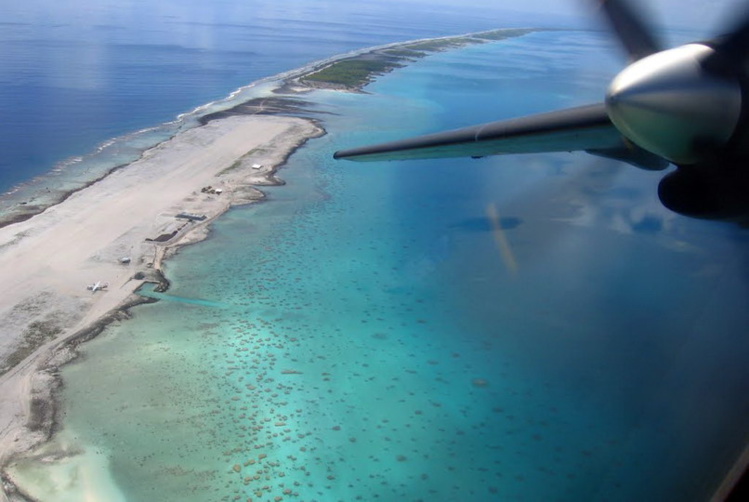 L'atoll de Faaite aux Tuamotu. (DR)
