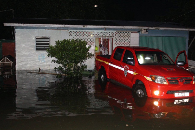 Une trentaine de maisons inondées à Papeari