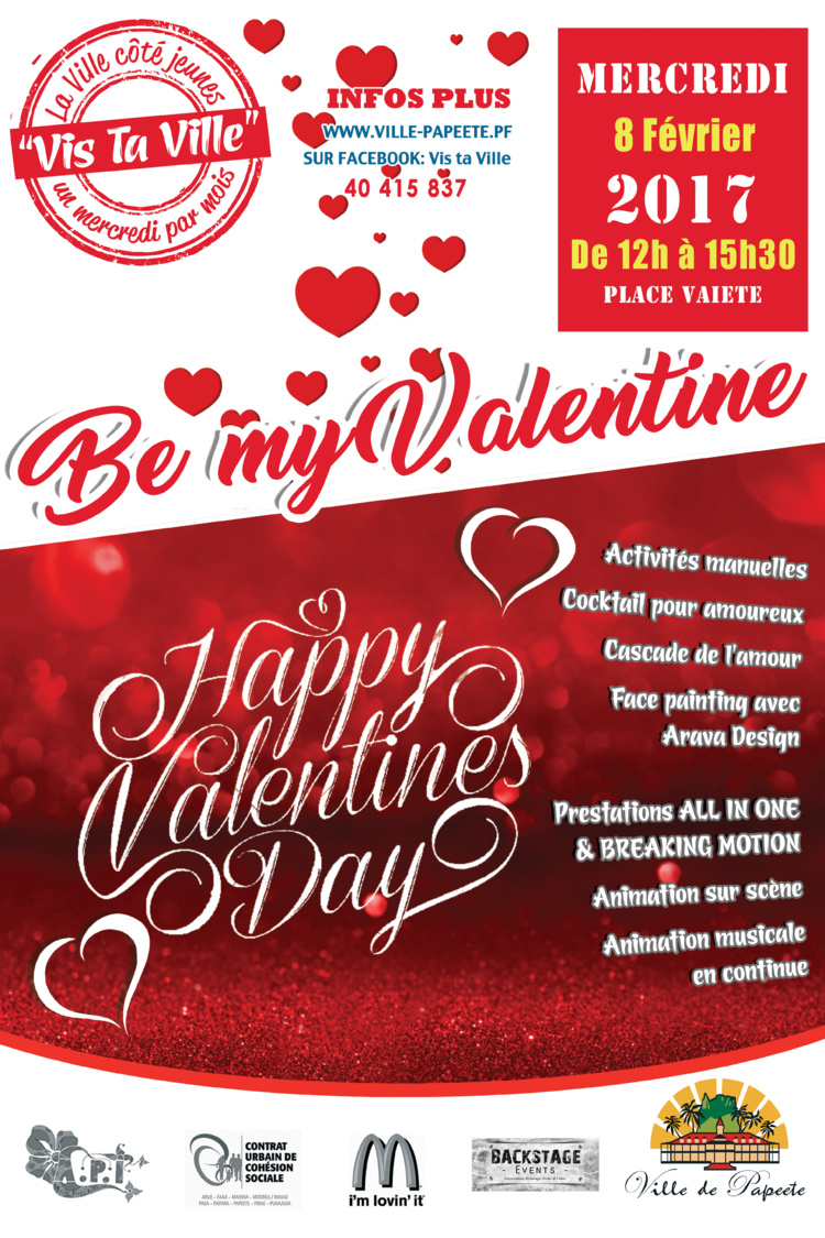 "Vis ta ville" fête la Saint-Valentin ce mercredi