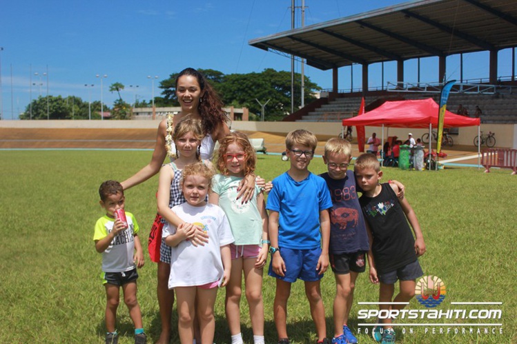 Miss Tahiti était de la partie Miss Tahiti était de la partie