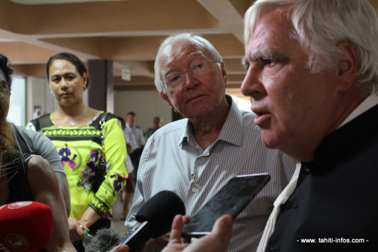 Affaire de la vaisselle : 12 mois ferme et cinq ans de privation des droits civiques requis contre Flosse