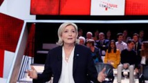 Premier grand oral pour Marine Le Pen, questionnée sur son programme Premier grand oral pour Marine Le Pen, questionnée sur son programme