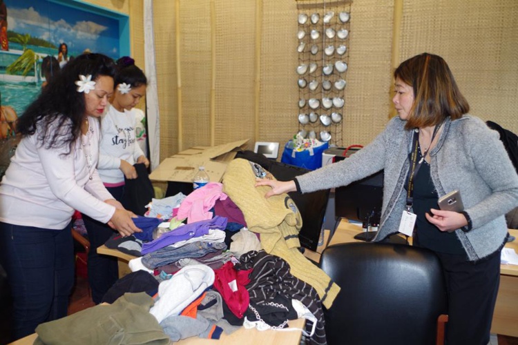 Solidarité : les dons remis à Air Tahiti Nui vendredi Solidarité : les dons remis à Air Tahiti Nui vendredi