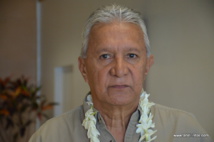 Roland Oldham, président de l'association Moruroa e tatou. Roland Oldham, président de l'association Moruroa e tatou.