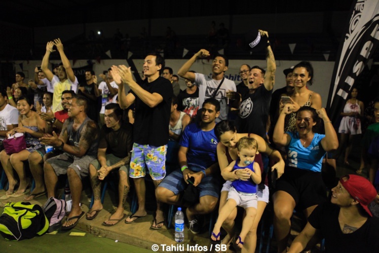 Steven était soutenu par le public Steven était soutenu par le public