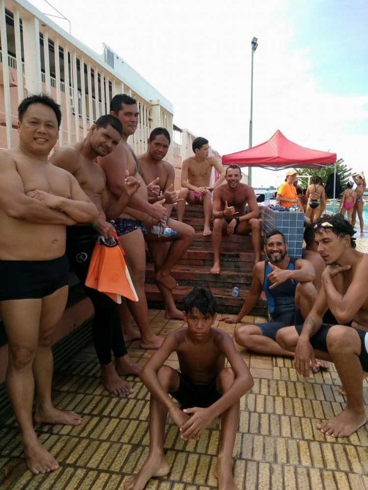 Le bodyboardeur David Tuarau était de la partie Le bodyboardeur David Tuarau était de la partie