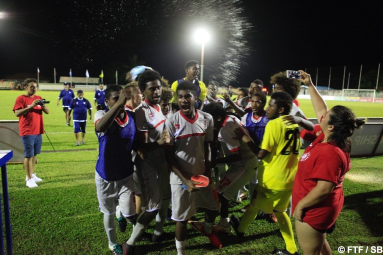 Les Calédoniens ont exulté comme s'il avaient remporté le tournoi Les Calédoniens ont exulté comme s'il avaient remporté le tournoi