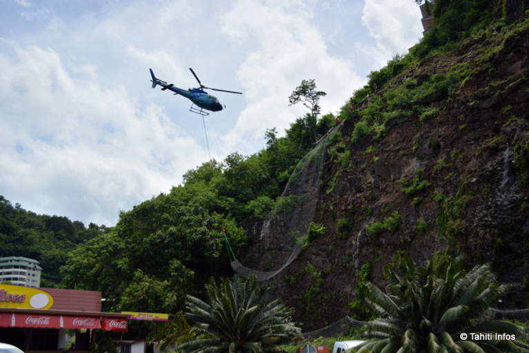 Un hélicoptère pour sécuriser Punavai