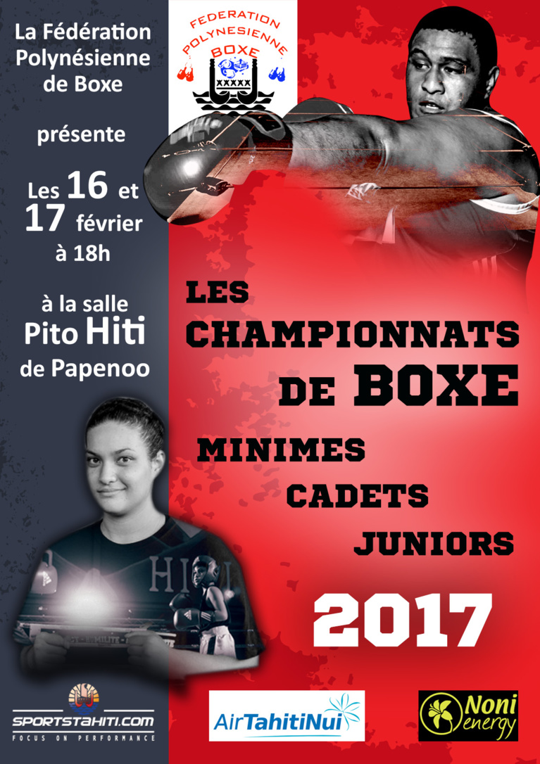 Boxe : Championnat Minimes, Cadets, Juniors de la Fédération Polynésienne de Boxe