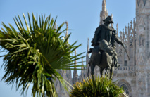 Polémique en Italie autour de palmiers dans le centre de Milan Polémique en Italie autour de palmiers dans le centre de Milan