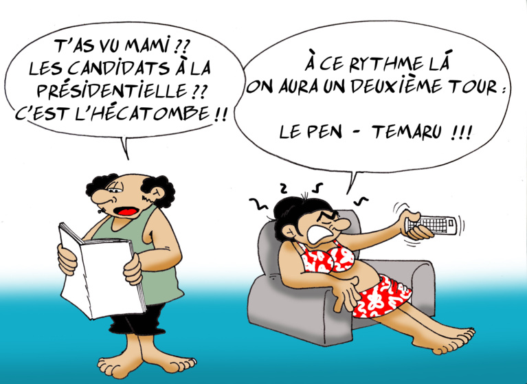 " Les présidentielles " vu par Munoz " Les présidentielles " vu par Munoz