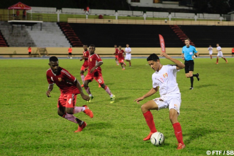 Yann Vivi, le n°10, un des excellents joueurs de la sélection Yann Vivi, le n°10, un des excellents joueurs de la sélection