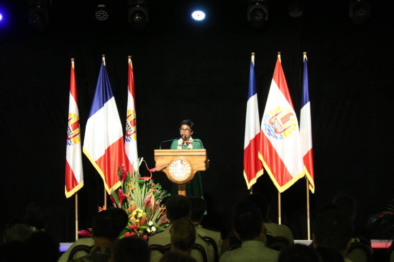 L'allocution d'Erika Bareigts en clôture de sa visite officielle en Polynésie française