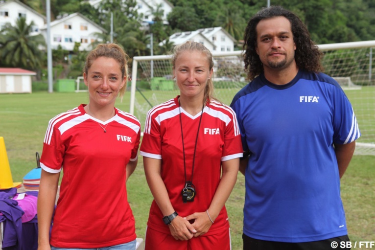 Coraline Olszowy, Stéphanie Spielmann et Perre Yves Adam