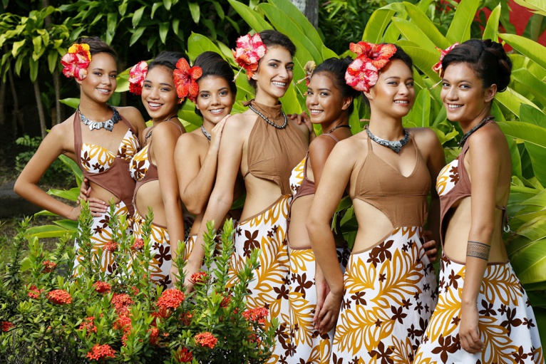 L'une de ces sept vahine sera élue Miss Punaauia 2017 et participera, de fait, à la prochaine élection de Miss Tahiti.