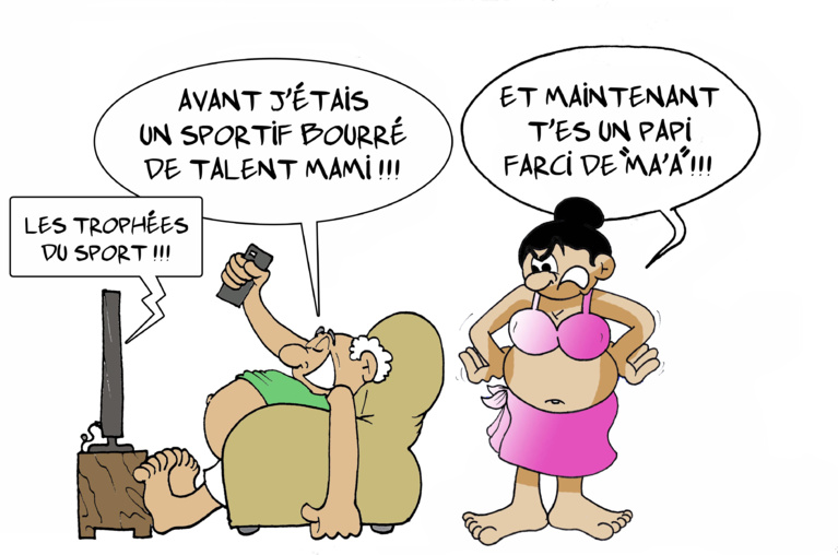 " Les trophées du sport " par Munoz