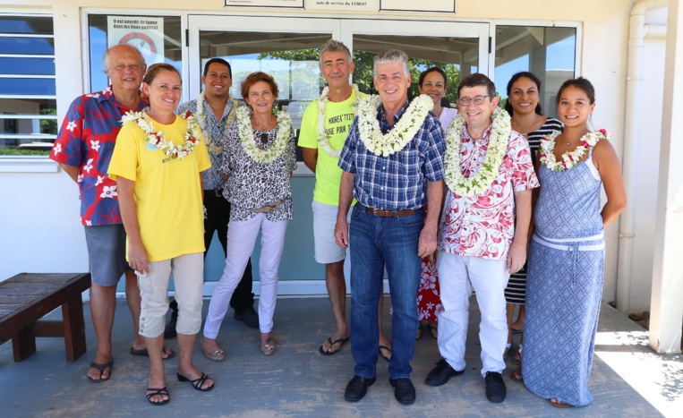Le ministre des Solidarités visite l’hôpital de Moorea