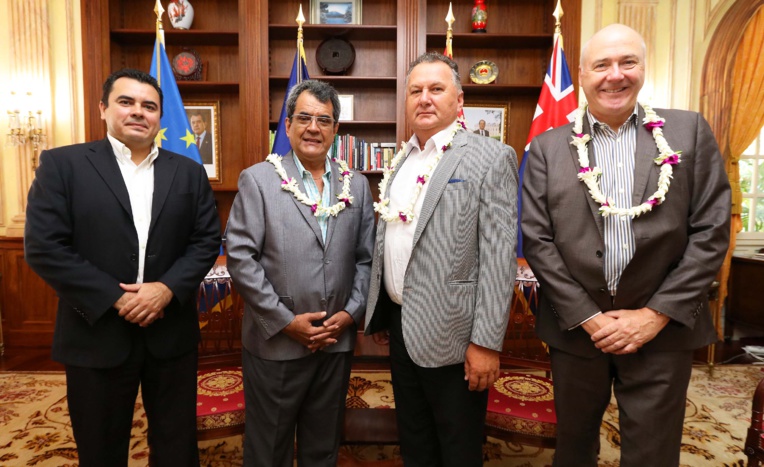 L’ambassadeur de la Nouvelle-Zélande pour le développement du Pacifique reçu à la Présidence L’ambassadeur de la Nouvelle-Zélande pour le développement du Pacifique reçu à la Présidence